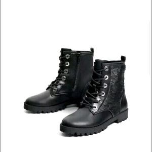 Zara Girl’s Sequin Ankle Boots